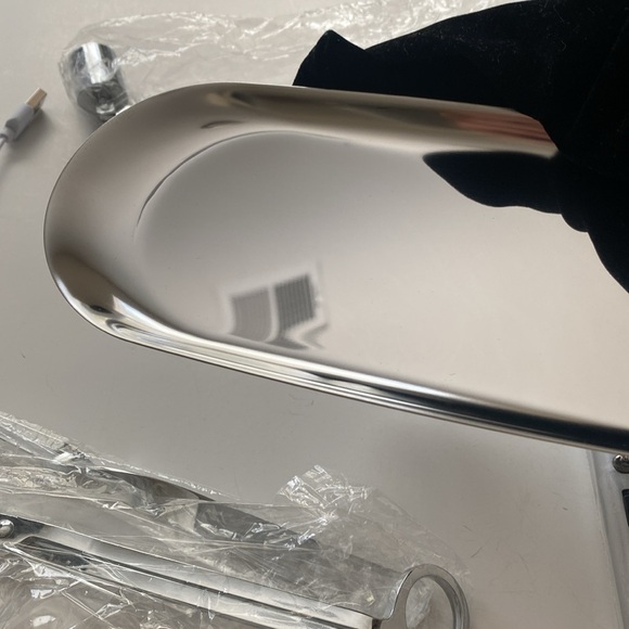 Candle Care Kit Silver Chrome Metal 5- in 1 - Picture 5 of 7